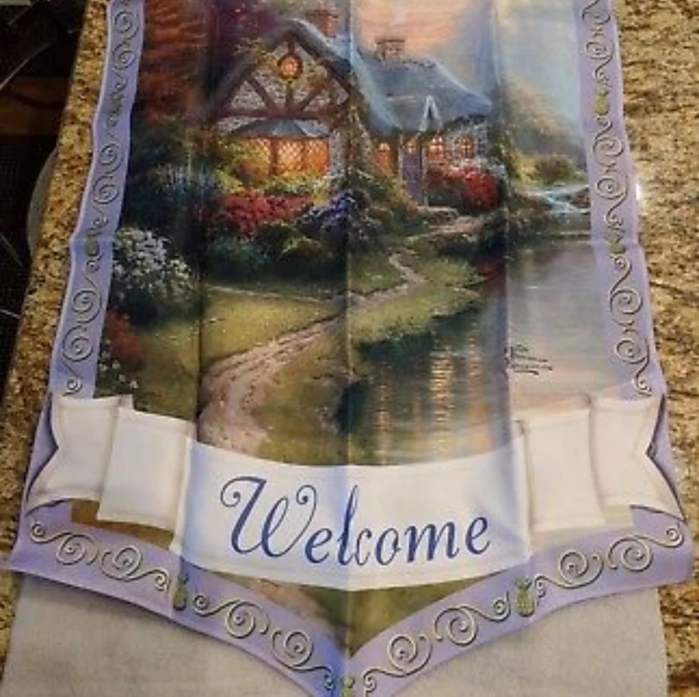 Thomas Kinkade A Year of Glad Tidings Welcome New